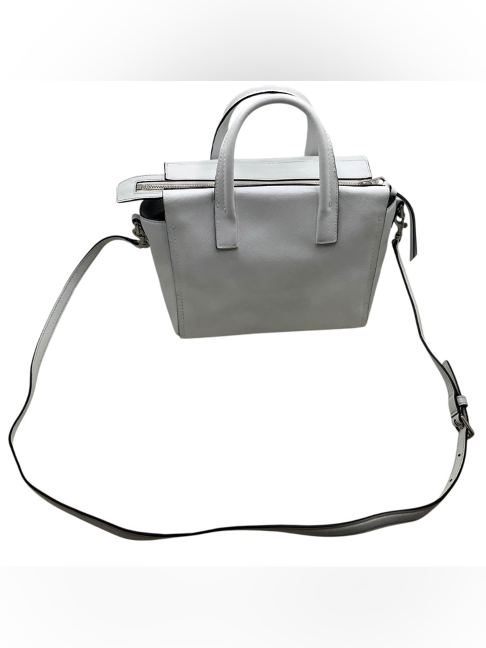 {COACH} Bleecker Mini Riley Carryall Crossbody in Saffiano Leather - Picture 8 of 16